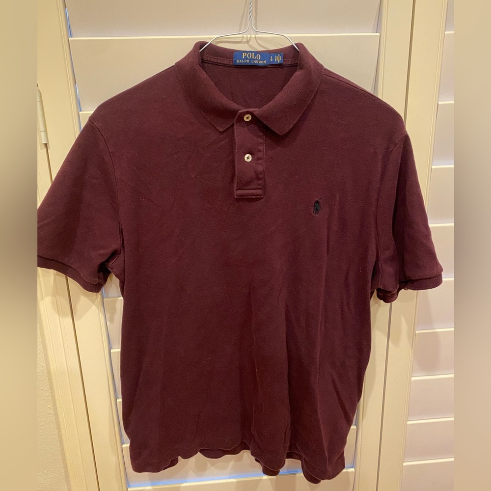 Ralph Lauren short sleeve  Polo maroon